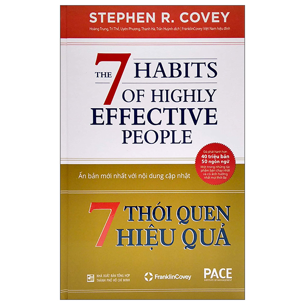 7 Thói Quen Hiệu Quả - The 7 Habits Of Highly Effective People (Bìa Cứng) (2022)