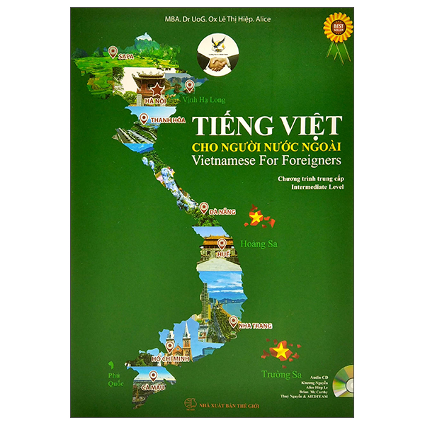 Tiếng Việt Cho Người Nước Ngoài - Vietnamese For Foreigners (Chương Trình Trung Cấp) (Kèm CD)