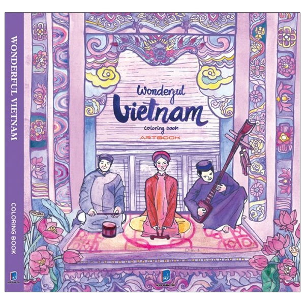 Wonderful Vietnam Coloring Book