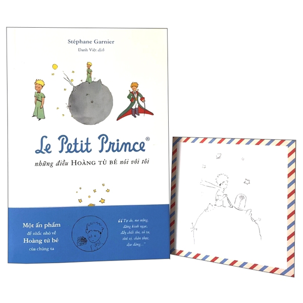 Le Petit Prince - Những Điều Hoàng Tử Bé Nói Với Tôi - Đai Xanh - Tặng Kèm Postcard Đặc Biệt