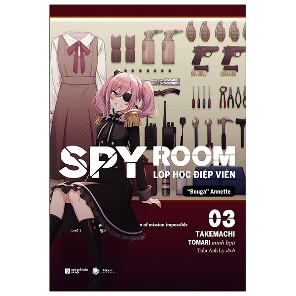 SPY ROOM - Lớp Học Điệp Viên - Tập 3: Bouga Annette - Bản Đặc Biệt 2 - Tặng Kèm Bookmark + Bộ Postcard Metalize + Thẻ Nhân Vật + Huy Hiệu