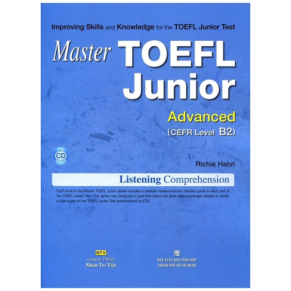 Master Toefl Junior-Advanced (Cefr Level B2)-Listening Comprehension (+Cd)