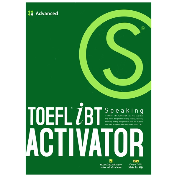 TOEFL iBT Activator Speaking Advanced (Kèm CD)