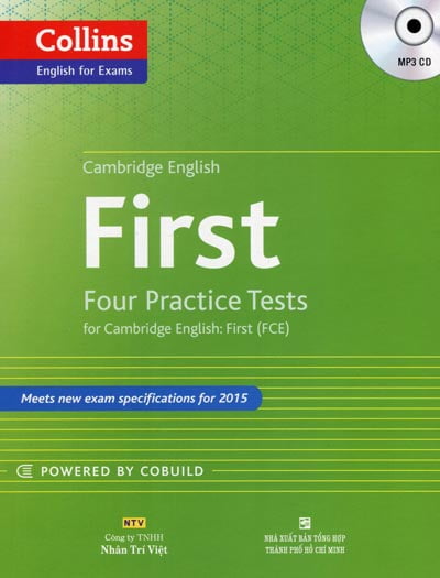First Four Practice Tests For Cambridge English - First (TCE+CD)