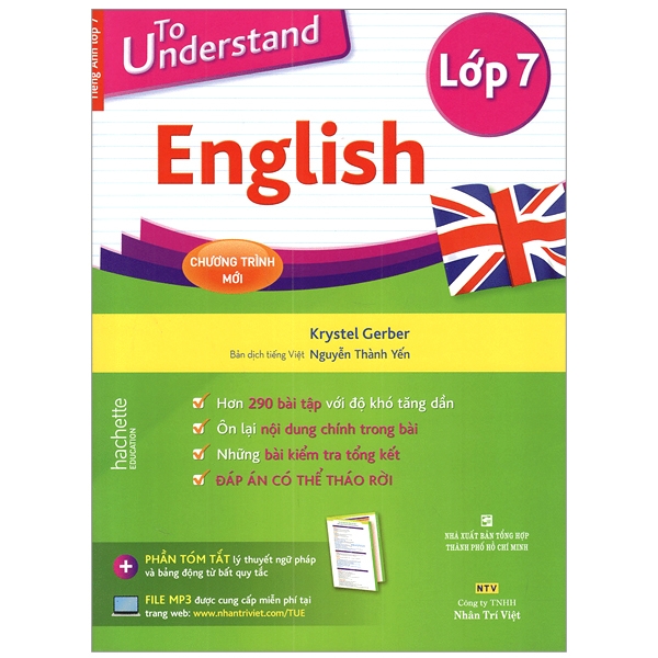 To Understand English - Lớp 7 (Kèm Cd)