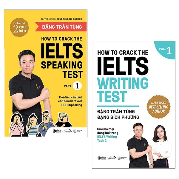 Bộ Sách How To Crack The Ielts Speaking + Writing Test - Vol1 (Bộ 2 Cuốn)