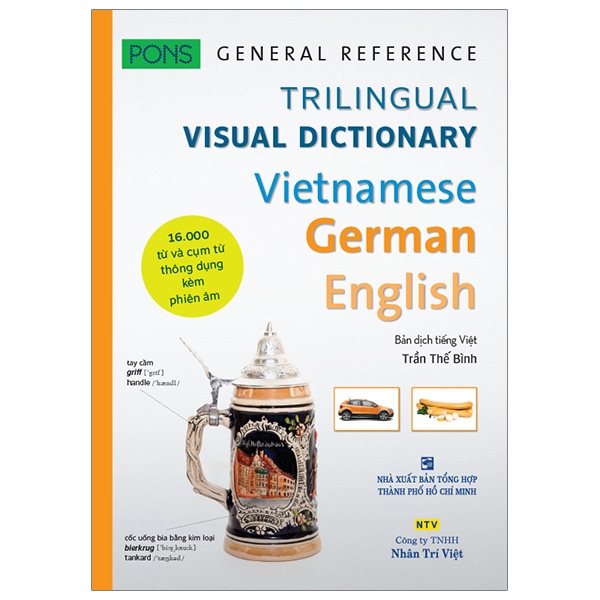 Pons General Reference - Trilingual Visual Dictionary Việt-Đức-Anh