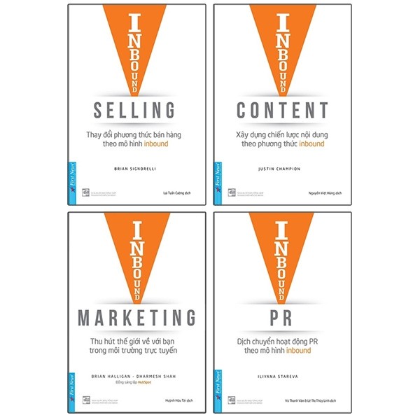 Bộ Sách Inbound: Selling + Content + Marketing + Pr (Bộ 4 Cuốn)