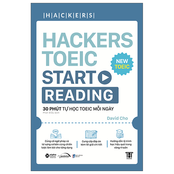 Hackers Toeic Start Reading - 30 Phút Tự Học Toeic Mỗi Ngày