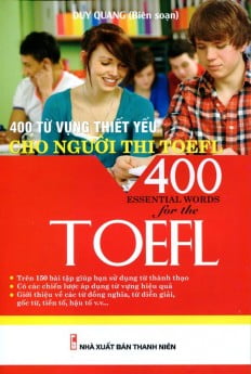 400 từ cần thiết cho người thi TOEFL
