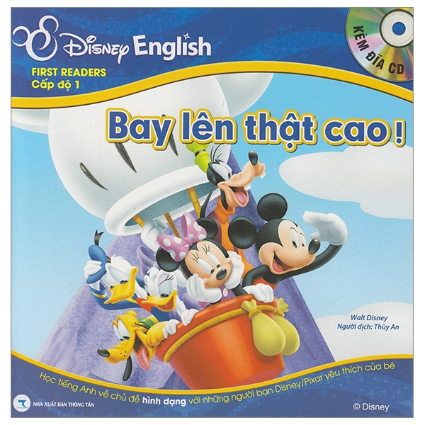 Disney English - Cấp độ 1: Bay Lên Thật Cao ! + Bác Sĩ Daisy (Kèm CD)