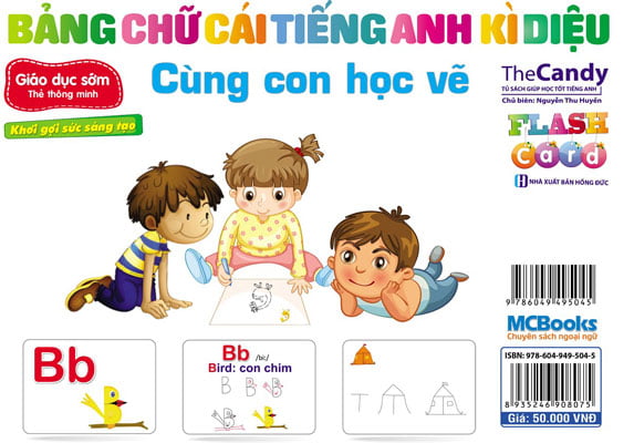 Flashcard_ Bảng Chữ Cái Tiếng Anh Kỳ Diệu - Cùng Con Học Vẽ