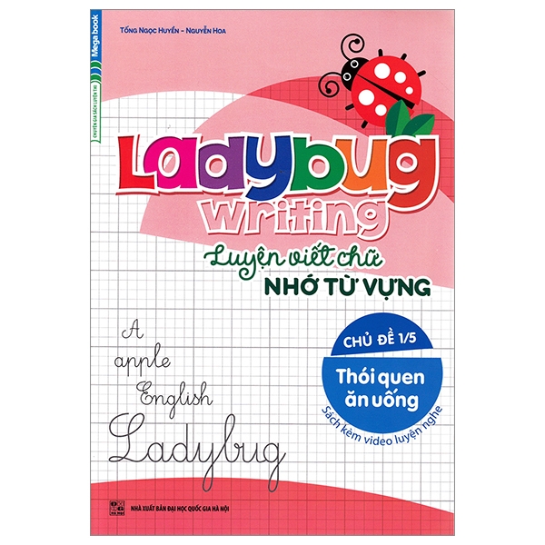 Ladybug Writing Luyện Viết Chữ Nhớ Từ Vựng Chủ Đề 1 - Thói Quen Ăn Uống