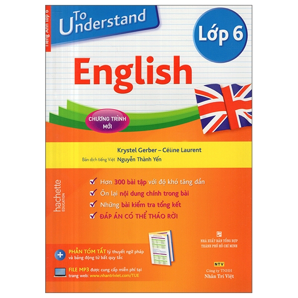 To Understand English - Lớp 6 (Kèm CD)