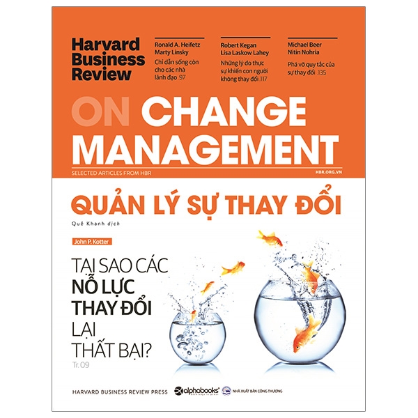 HBR On Change Management - Quản Lý Sự Thay Đổi