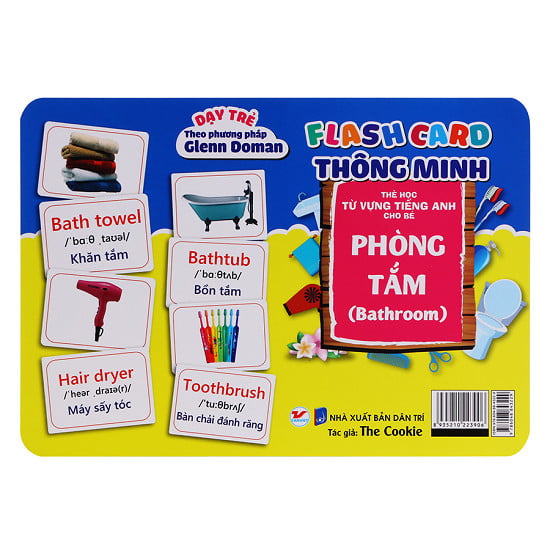 Flash Card Thông Minh - Phòng Tắm