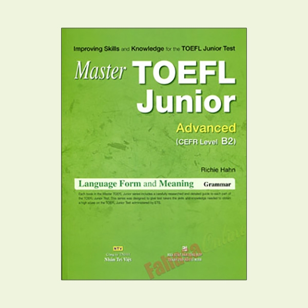 Master Toefl Junior-Advanced (Cefr Level B2)-Grammar
