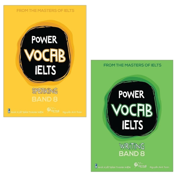 Combo Power Vocab IELTS Band 8: Speaking + Writing (Bộ 2 Cuốn)