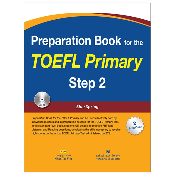Preparation Book For The Toefl Primary Step 2 (CD) (2019)
