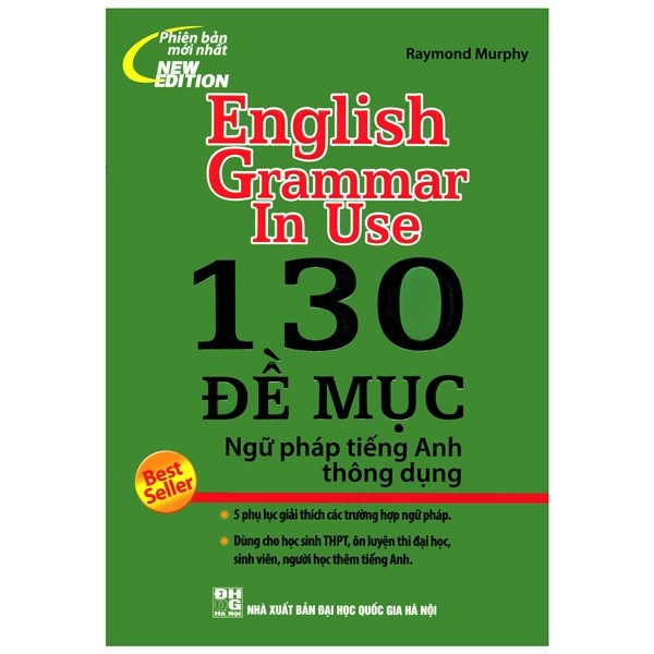 130 Đề Mục Ngữ Pháp Tiếng Anh Thông Dụng